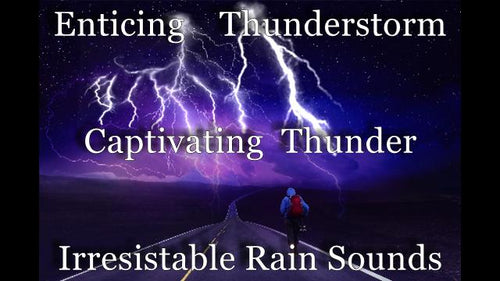 Enticing Thunderstorm Recording  With 2 Hours of Captivating Thunder With Irresistible Sounds Of Rain for Amazing Inner Peaceful Sleep & Calming Relaxation