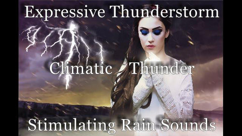 Expressive Thunderstorm Recording with 2 Hours of Climatic Thunder Bursts and Stimulating Rain Sounds For Deep Level Relaxation  Meditation & Sleeping